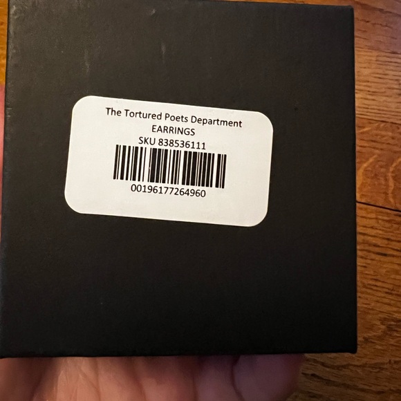 Taylor Swift Tortured Poets Earrings - Picture 4 of 7